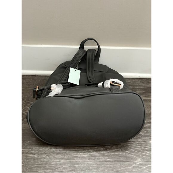 NWT Deux Lux Etoile Vegan Leather and Gold Studded Backpack $138 MSRP - Picture 8 of 8